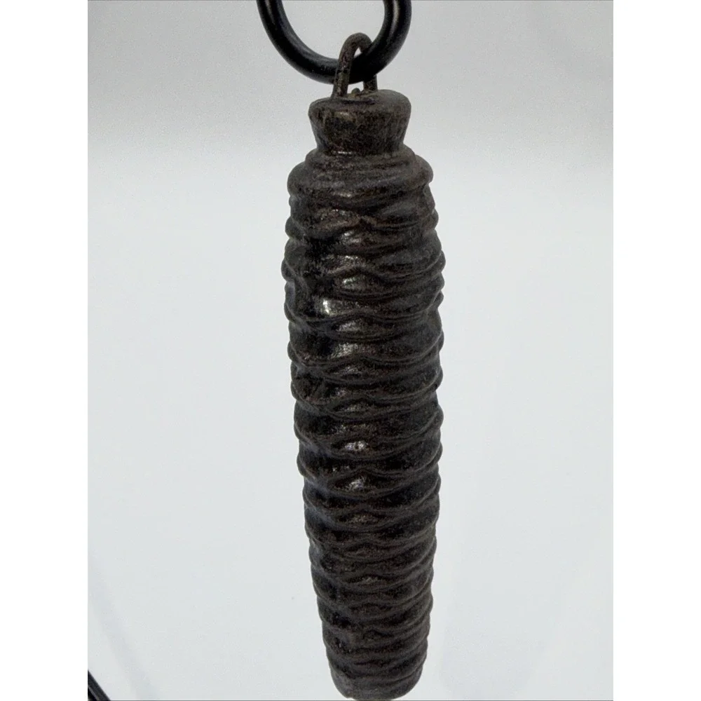 Cast Iron Pine Cone Weight for Cuckoo Clock Bronze Finish Weighs 1/2 Pound